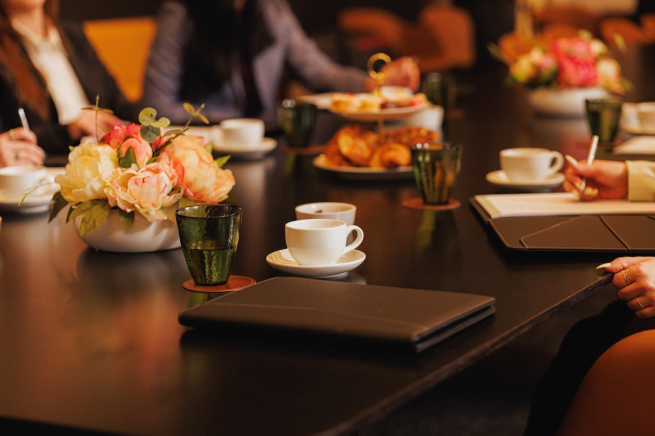 Plated dinner service